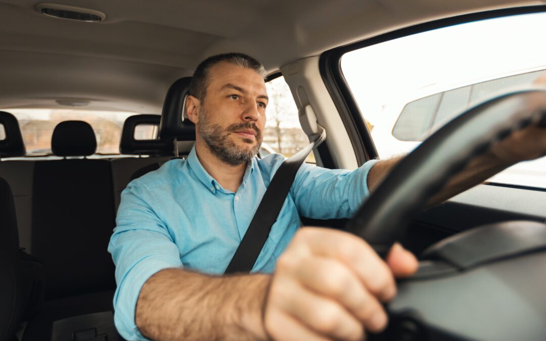 Un conducteur VTC